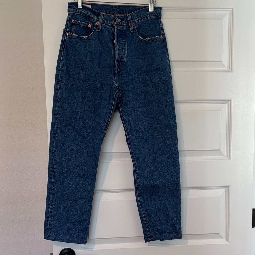 Levi’s Premium 501® Original Fit Jeans – Medium Indigo (Tailored Hem)